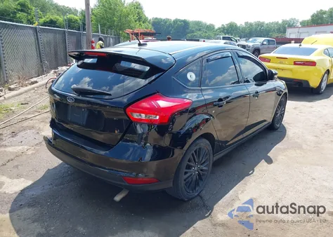2018 Ford Focus Titanium from USA, damaged, VIN 1FADP3N27JL208553